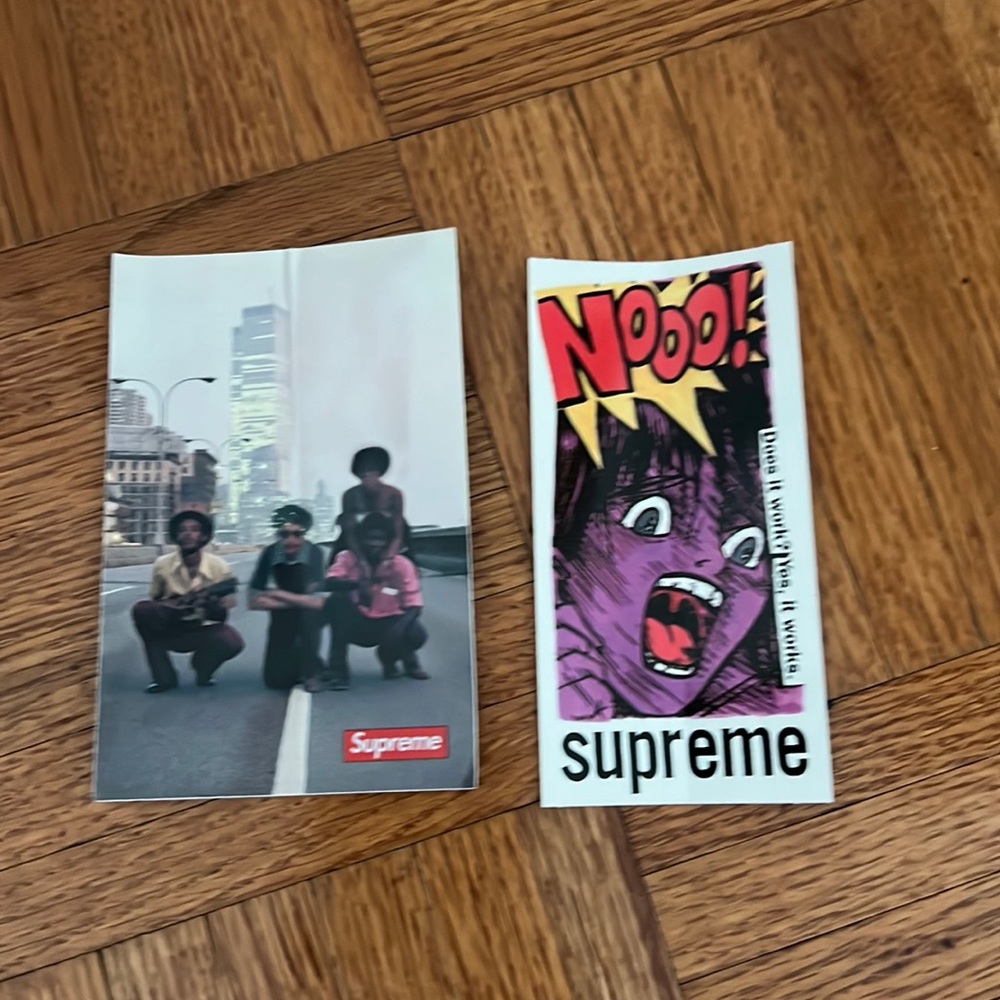 Supreme stickers